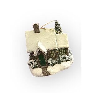 Thomas Kinkade Winter Memories Ornament – “Evening Glow” (Set Nine)